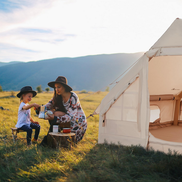 палатка Tourus AirCamp X3 – изгодна оферта за къмпинг оборудване