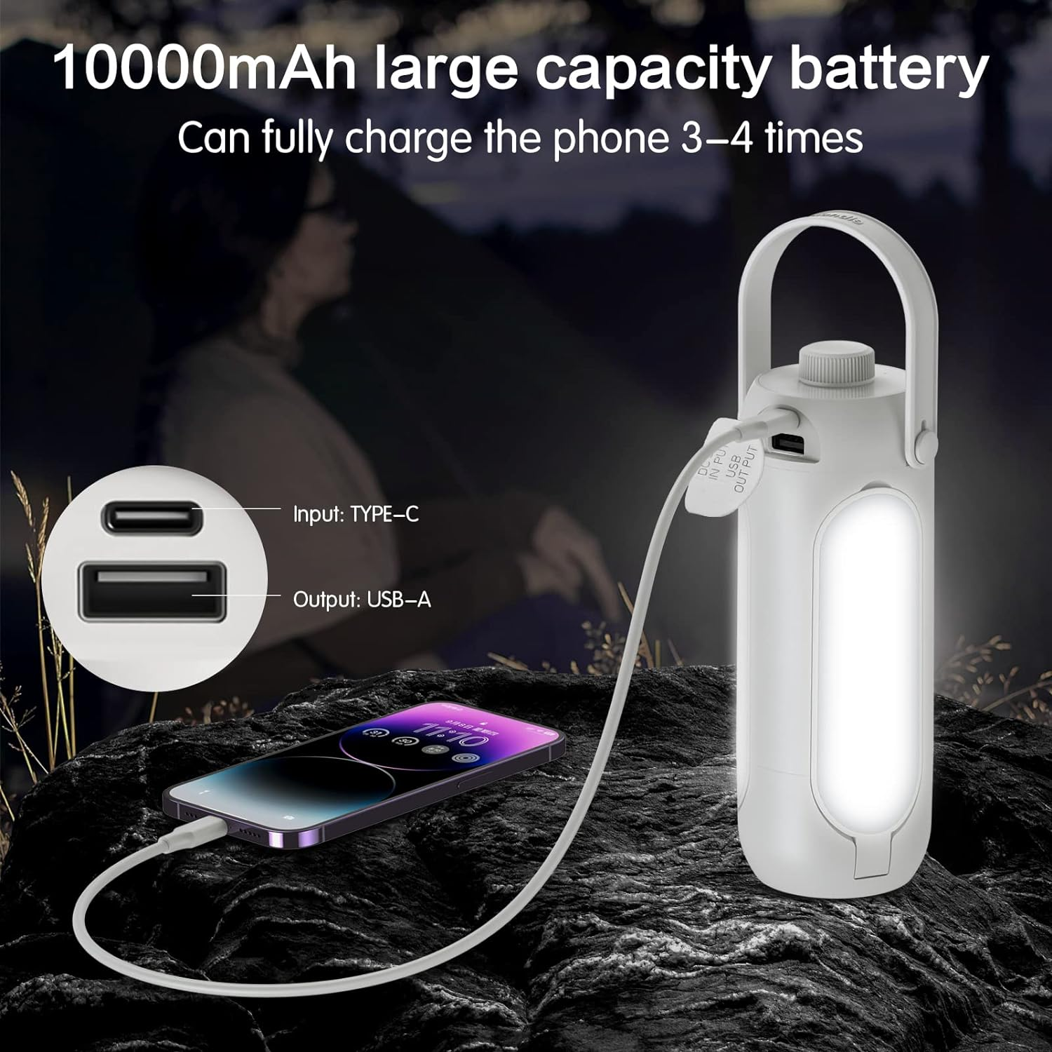Сгъваема LED лампа Shine Atron – компактна и удобна за съхранение