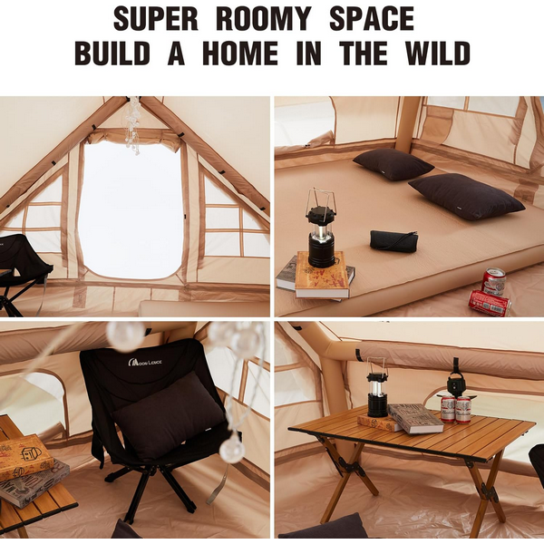 Палатка за 3 човека Tourus AirCamp X3 – комфорт и защита на открито