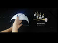 Професионална UV LED лампа за нокти Sun X7 Max 180W с 57 LED диода – видео