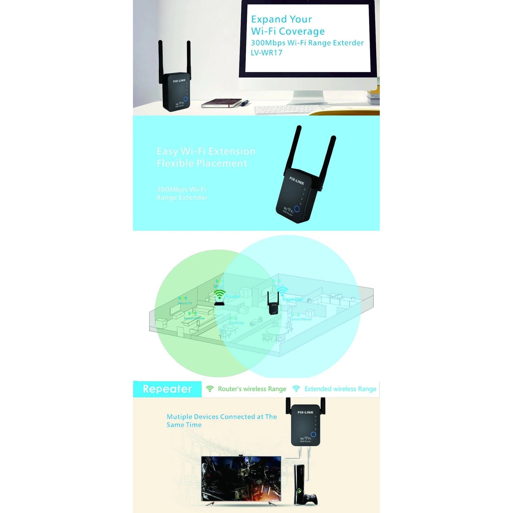 wifi repeater technomarket - Atron