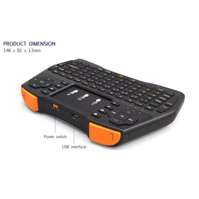bluetooth клавиатура за телевизор - Atron I8 Plus