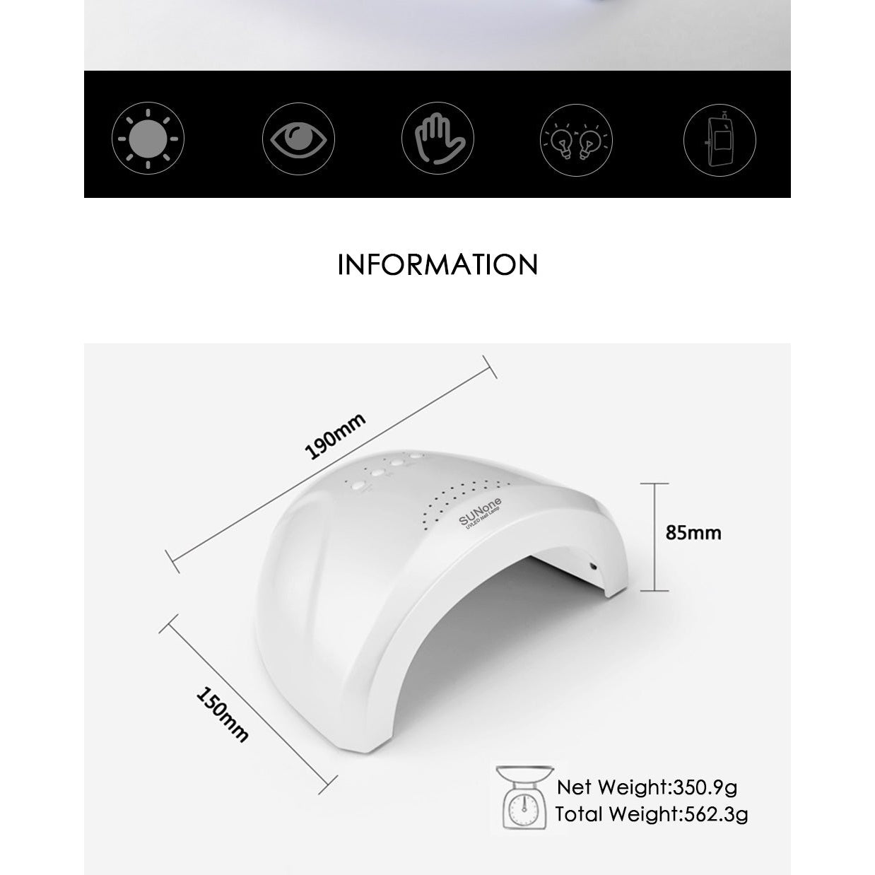 uv led лампа Sun One - Atron