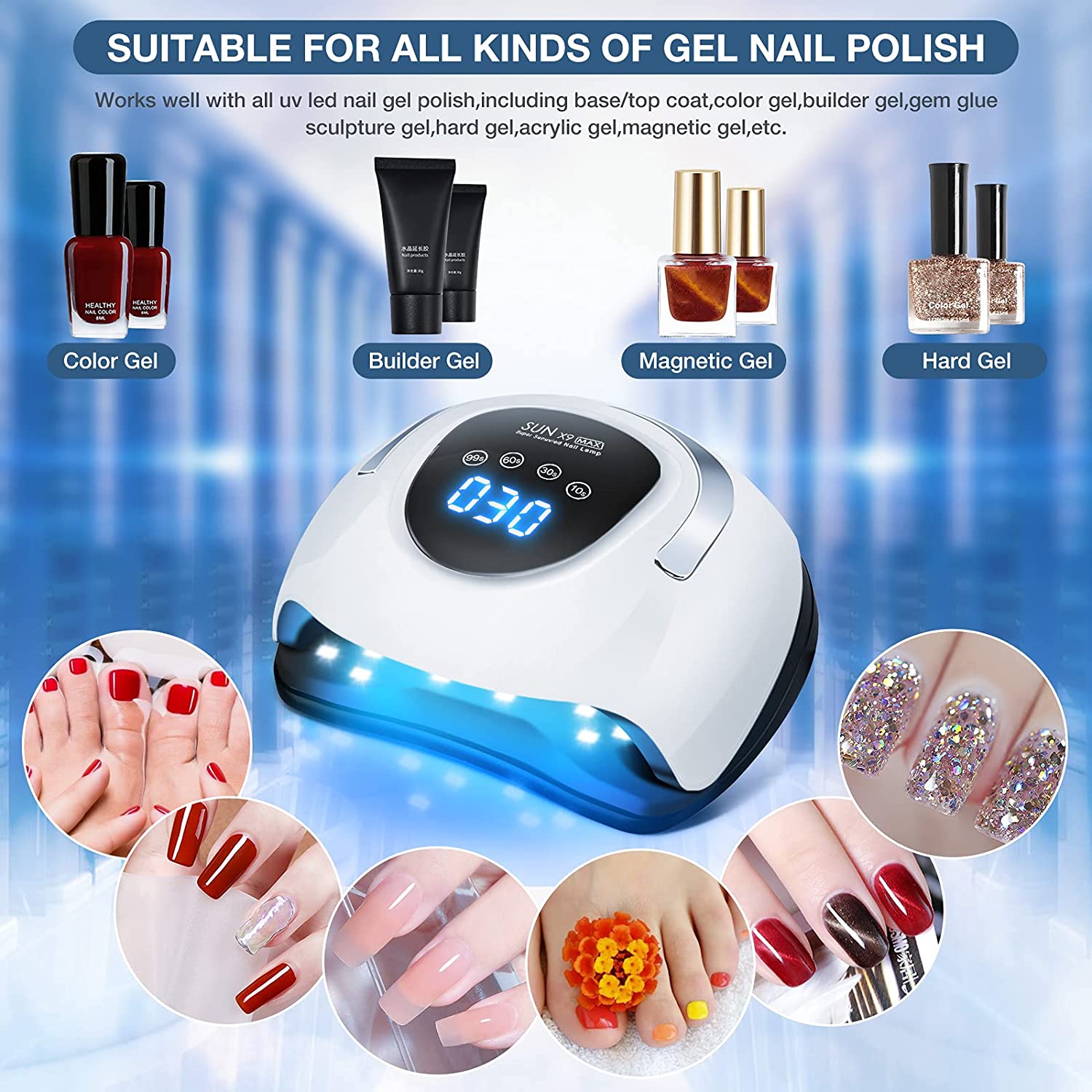 печки-за-гел-лак-Sun-X9-Max-Atron