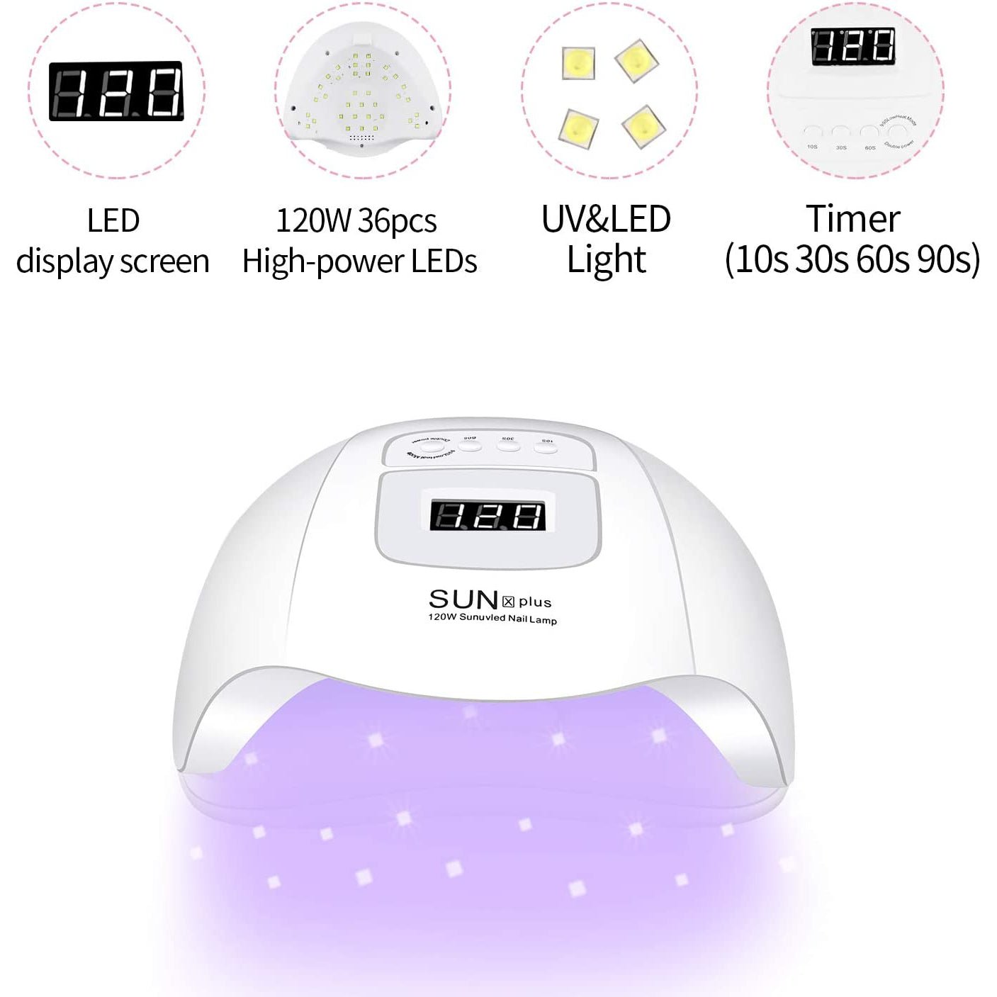 лампа-за-маникюр-120W - Atron