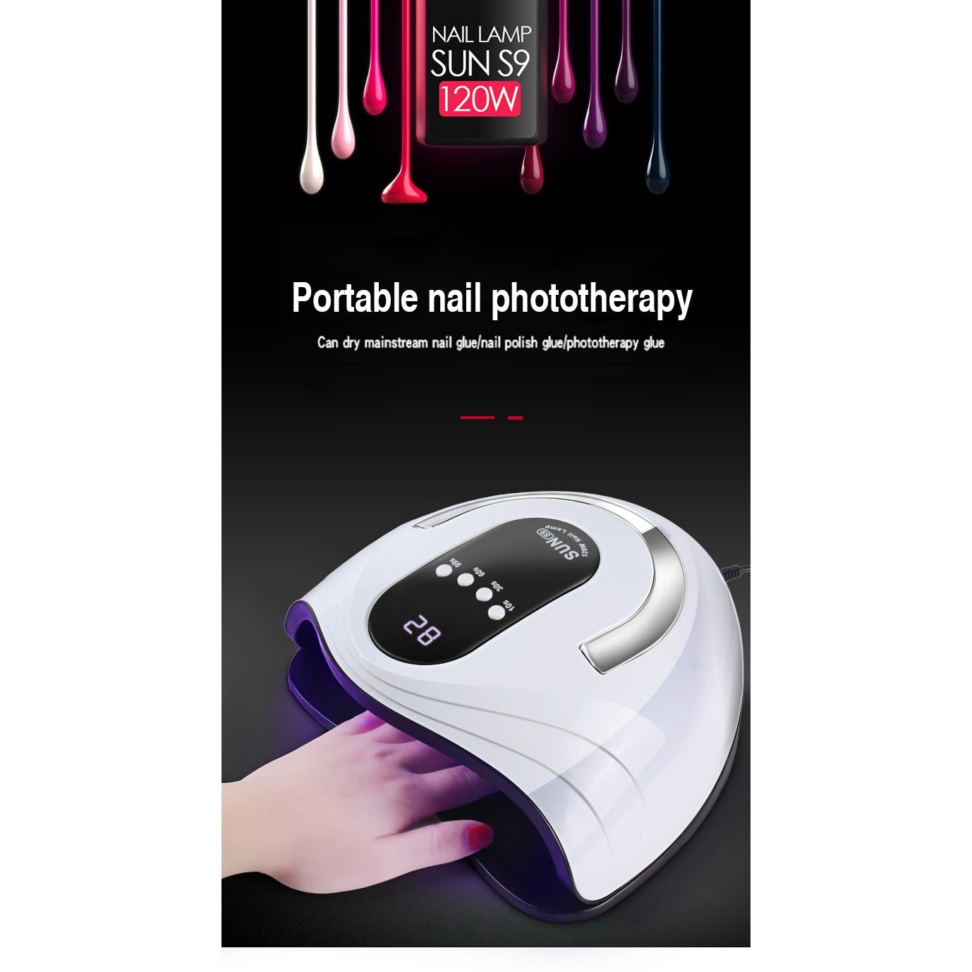 печки-за-маникюр Sun S9 - Atron