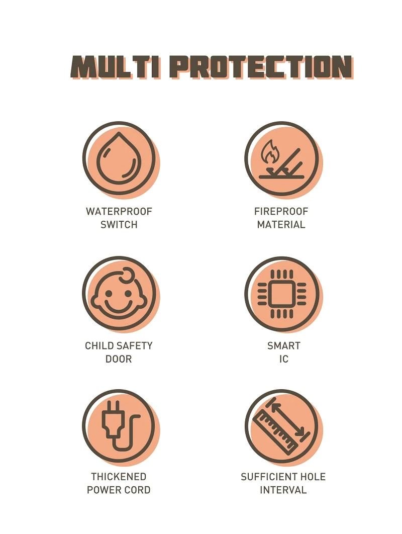 разклонител със защита от пренапрежение - Atron