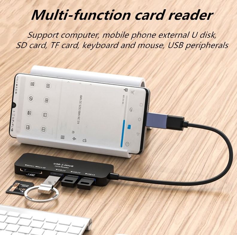 usb хъб 5 порта - Atron