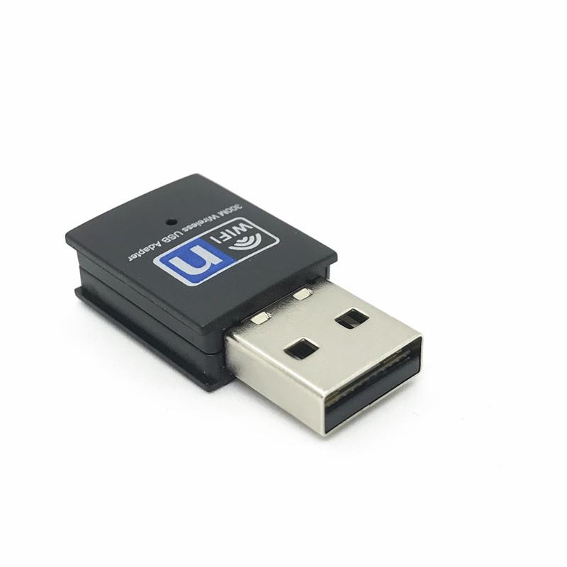 USB Wifi Adapter скорост 300Mbps, Wireless безжичен адаптер USB 2.0 - Atron
