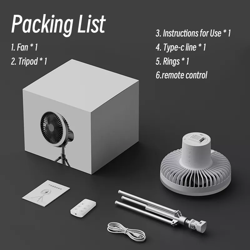 Вентилатор Atron Chill – модерен модел с LED осветление и дистанционно