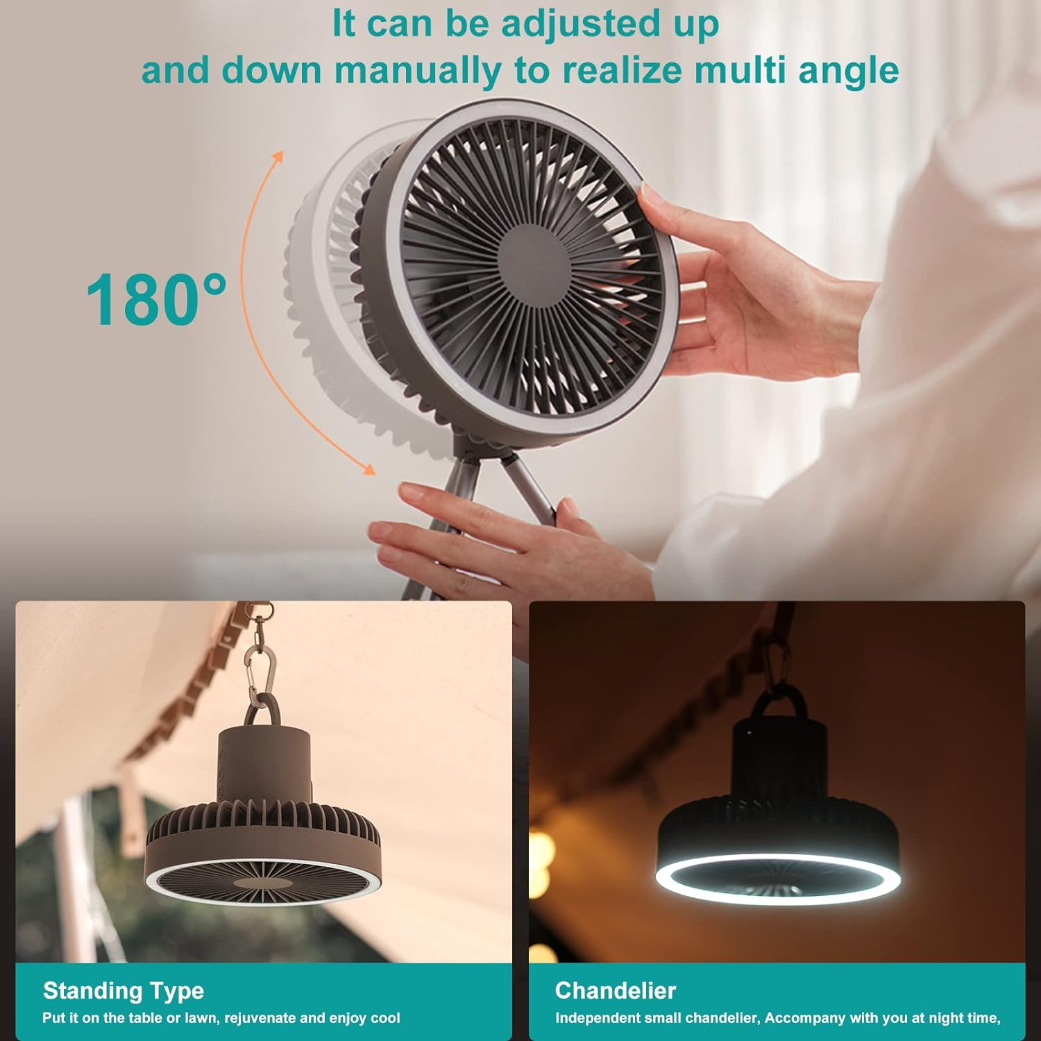 Вентилатор Chill Atron – преносим, с мощен въздушен поток