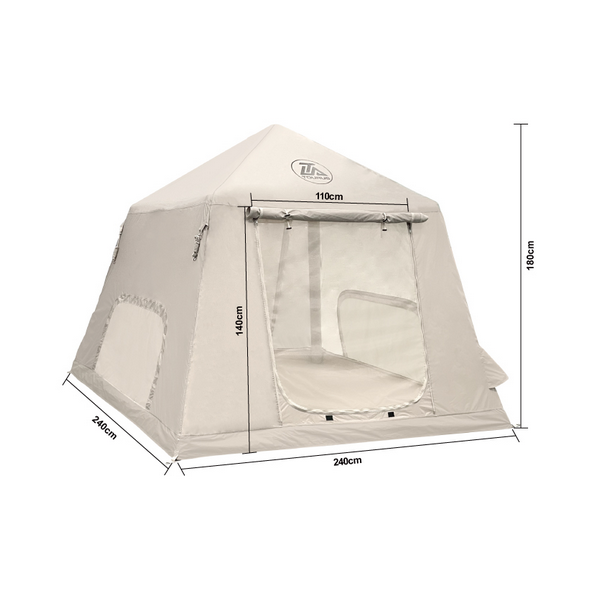 палатка за двама-Tourus-AirCamp-X1-Atron