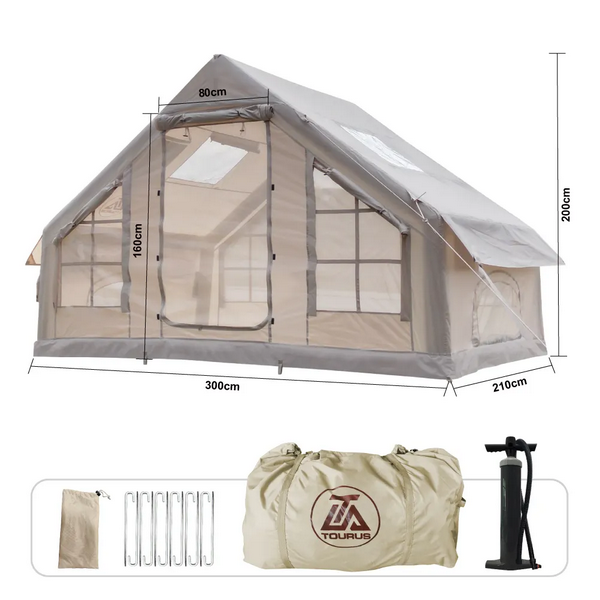 надуваема палатка цена-Tourus-AirCamp-X3-Atron