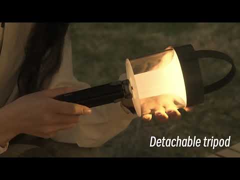 Преносима лампа за къмпинг Atron Glow, Батерия 5000mAh, Изпарител за таблетки против комари, 3 режима на светлина, Зелена