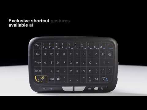 Тъчпад мини клавиатура и мишка 2.4Ghz, Безжична за TV, Windows PC, HTPC, IPTV, Raspberry Pi, Xbox, PS, MacBook - Atron H18