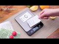 Везна за храна CookPro, До 10кг., LCD дисплей, 6 мерни единици – видео