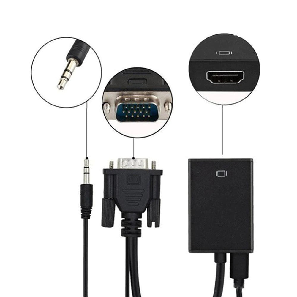 кабел vga към hdmi - Atron