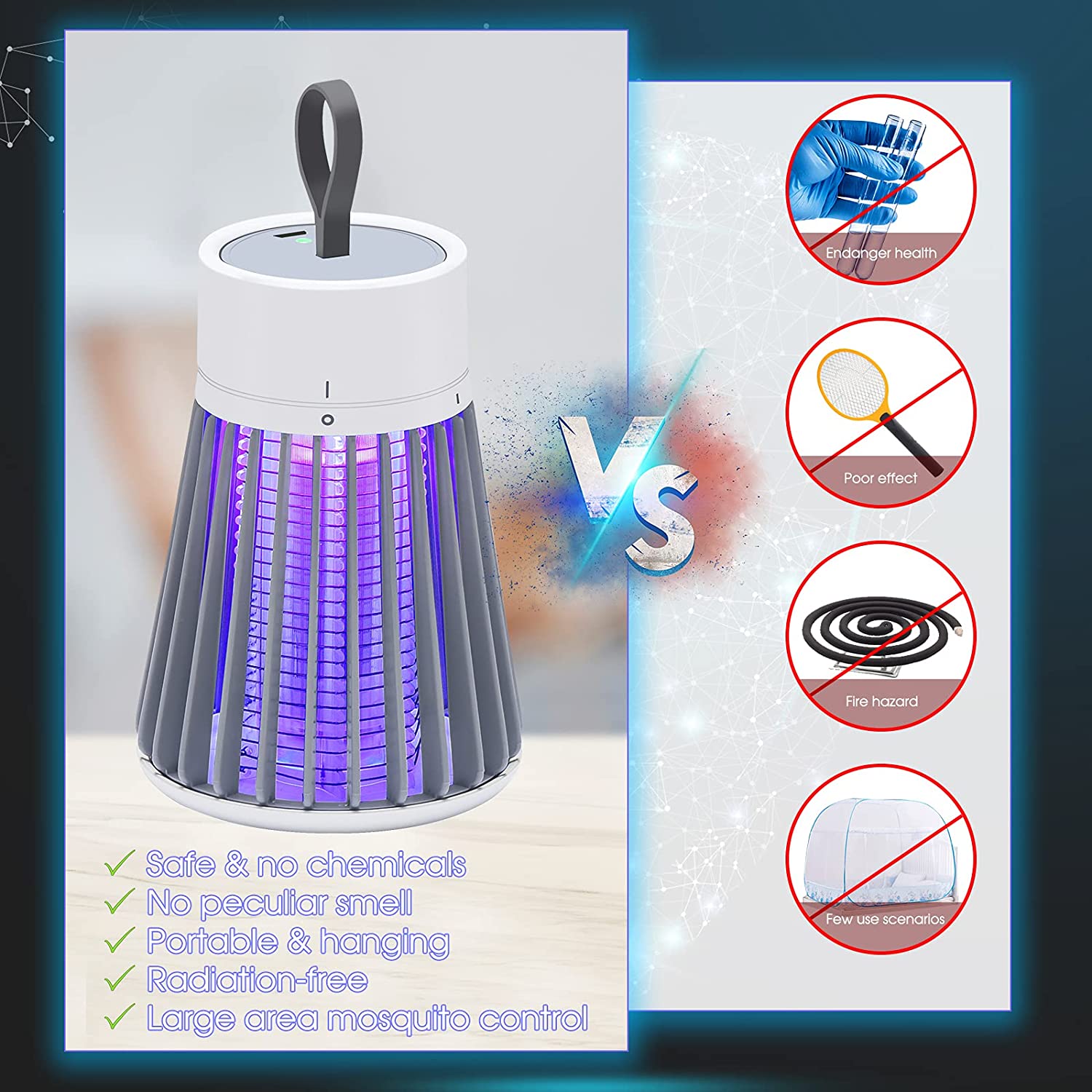 лампа против комари технополис - Atron