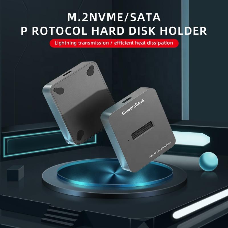 Алуминиева докинг станция M.2 SATA SSD, USB 3.1 към SATA - Atron SD01 - Atron