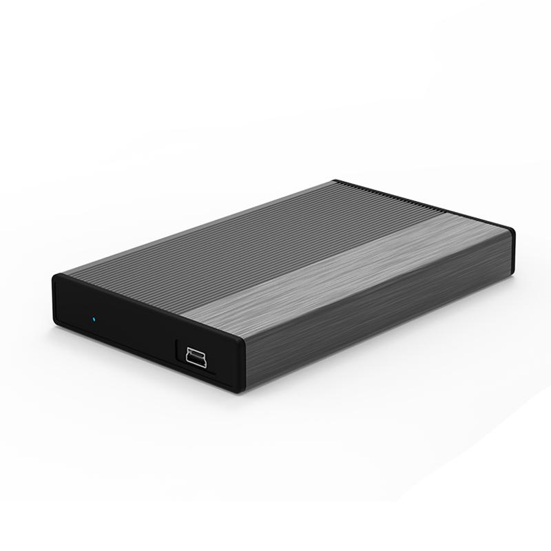 Алуминиева външна кутия за хард диск, 2.5 инча, USB 3.0/SATA, Atron BS - MR23G - Atron