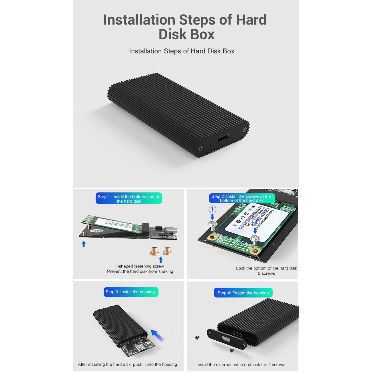 кутия за msata - Atron BS-M3T