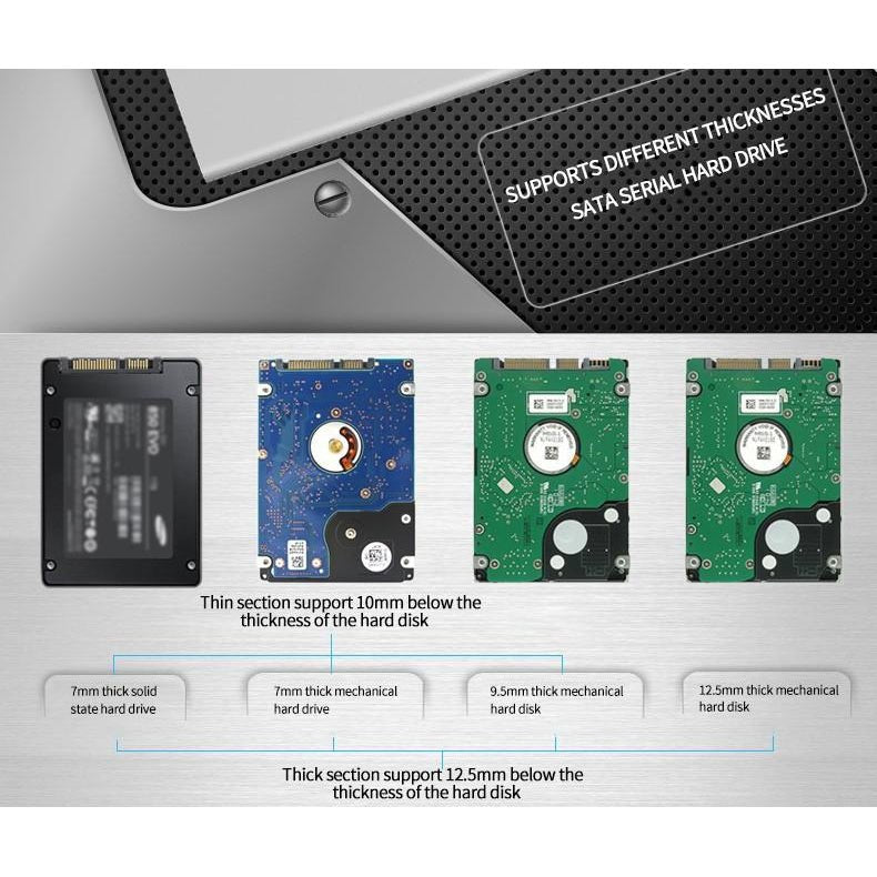 външна кутия за хард диск на лаптоп - Atron BS-U23Q