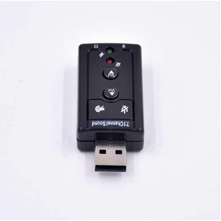 Аудио звукова карта USB 2.0 външна за компютър 3D конвертор 7.1 - Atron