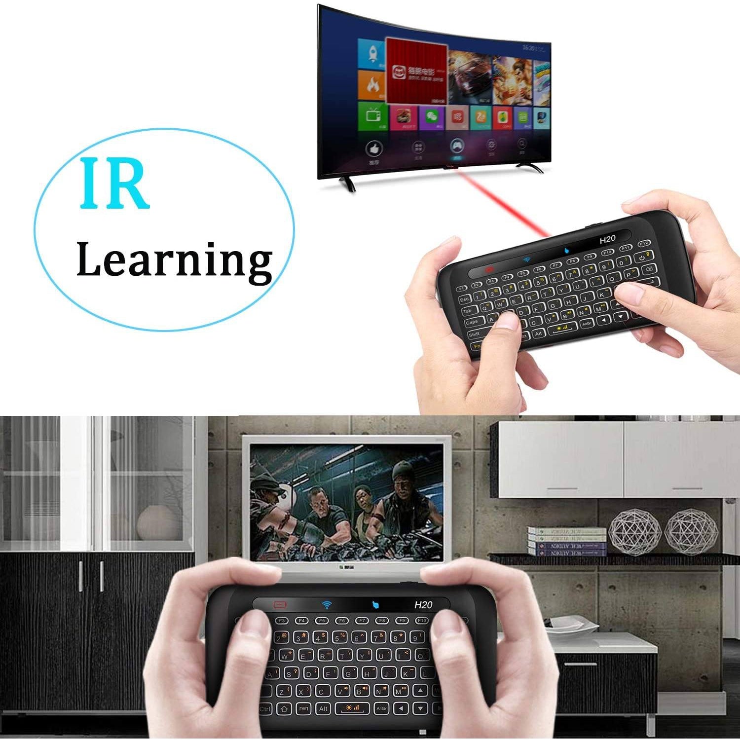wi fi клавиатура за смарт телевизор - Atron H20
