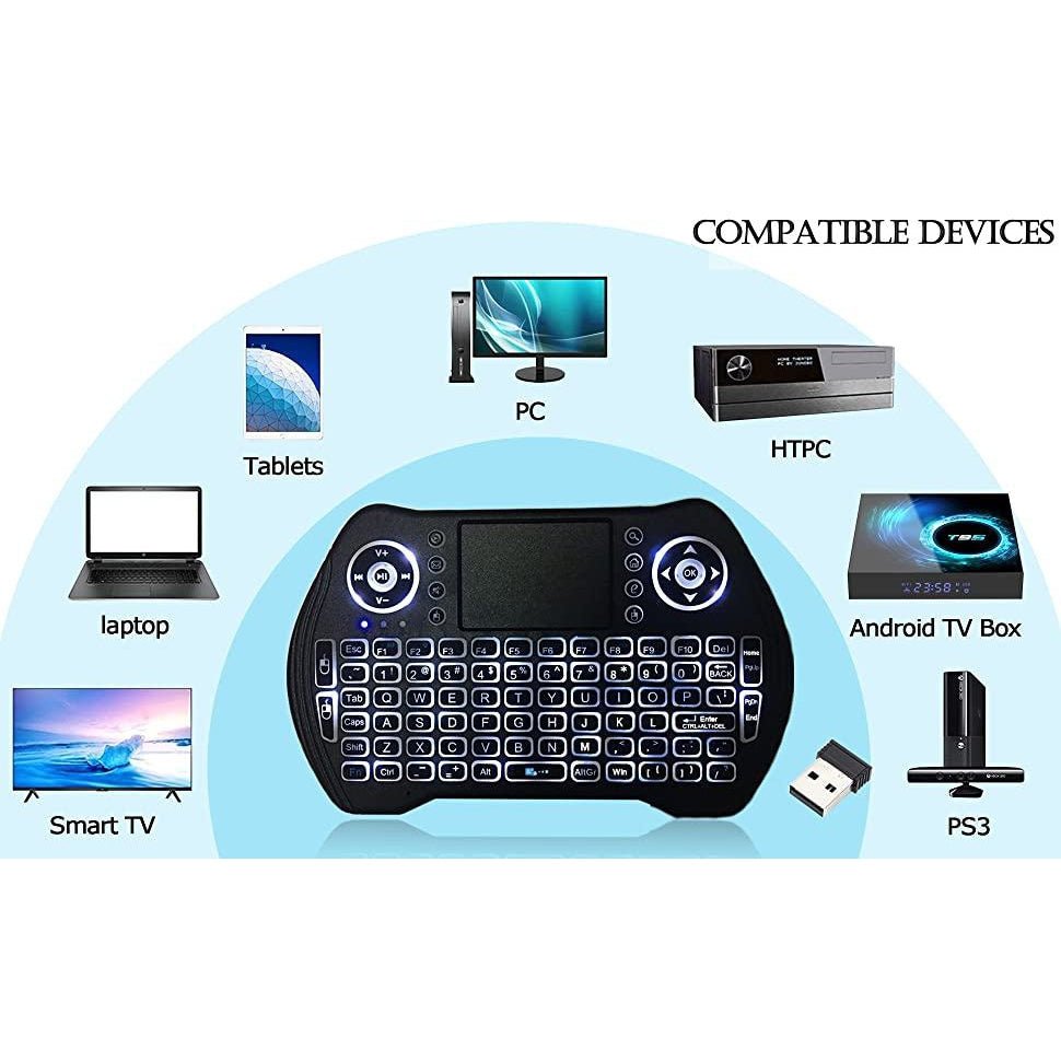Съвместимост на мини клавиатура за телевизор