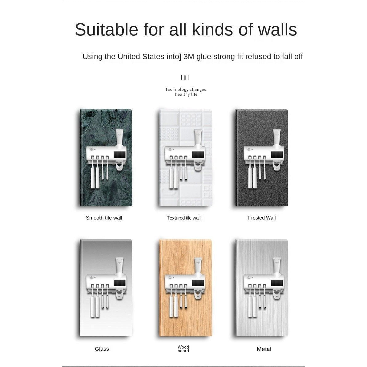 диспенсър за четки за зъби - Atron