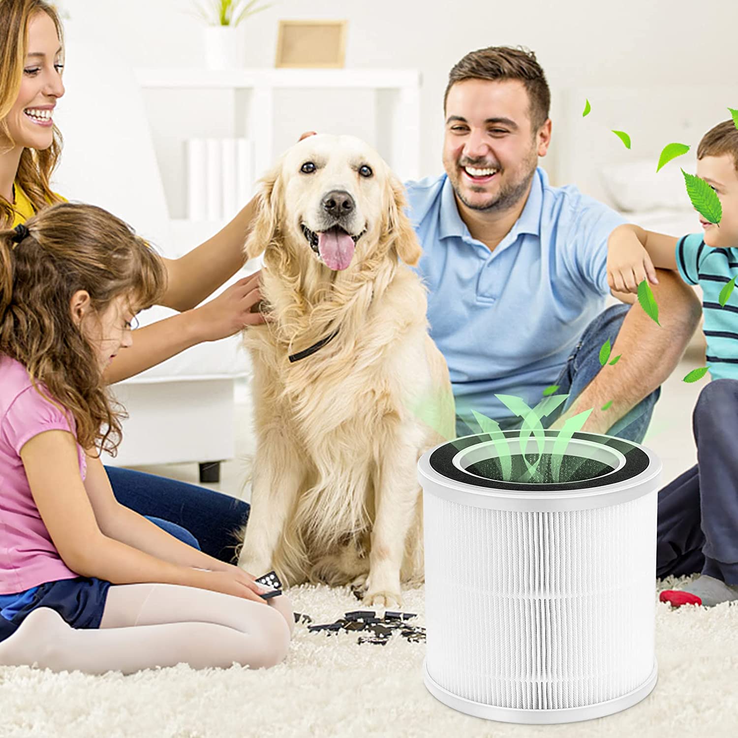 Hepa Филтър H13 за пречиствател на въздух AP03, 14/14.5см - Atron