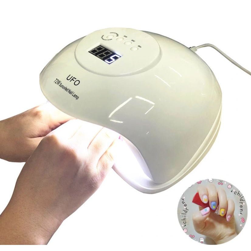 Комбинирана UV/LED лампа за гел лак, 72W - Atron - Atron