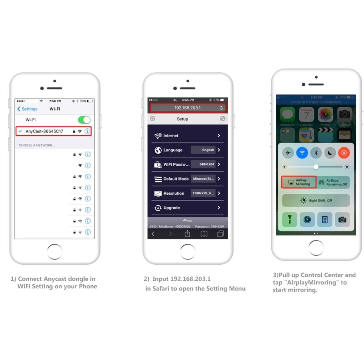 anycast инструкция