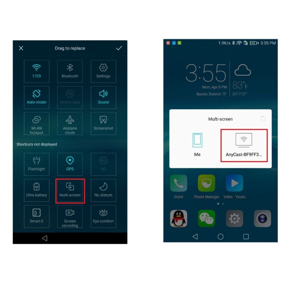 anycast свързване - Atron