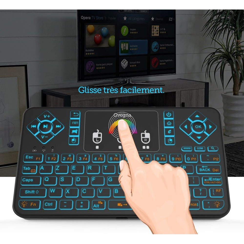 безжична клавиатура за телевизор панасоник - Atron Q9