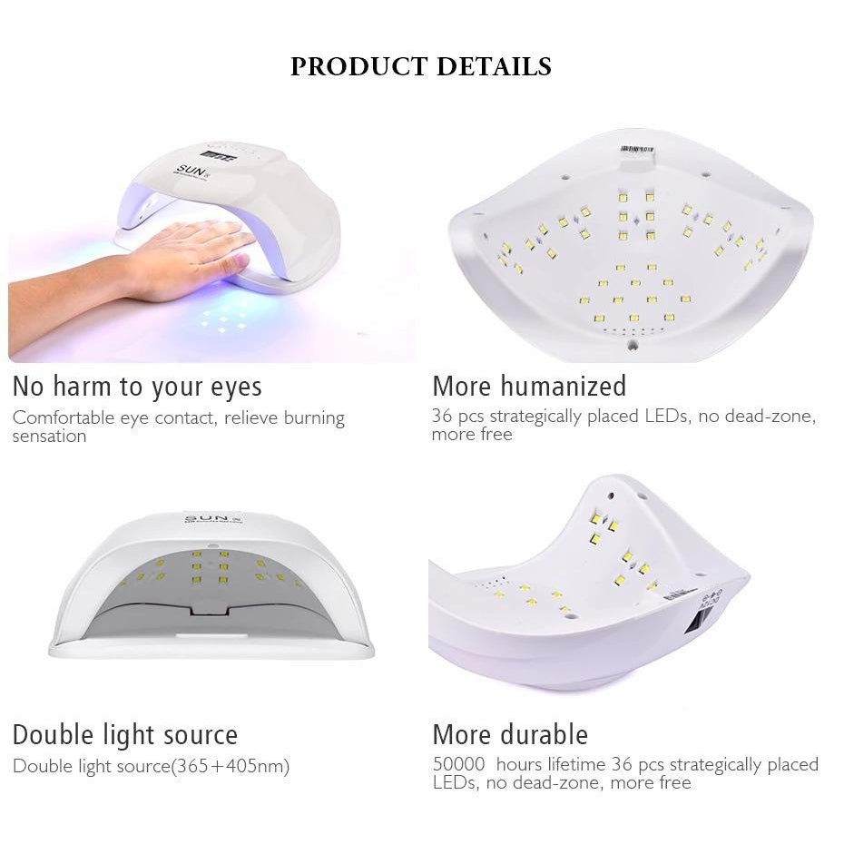 лед лампа за маникюр мнения Sun X 54W - Atron