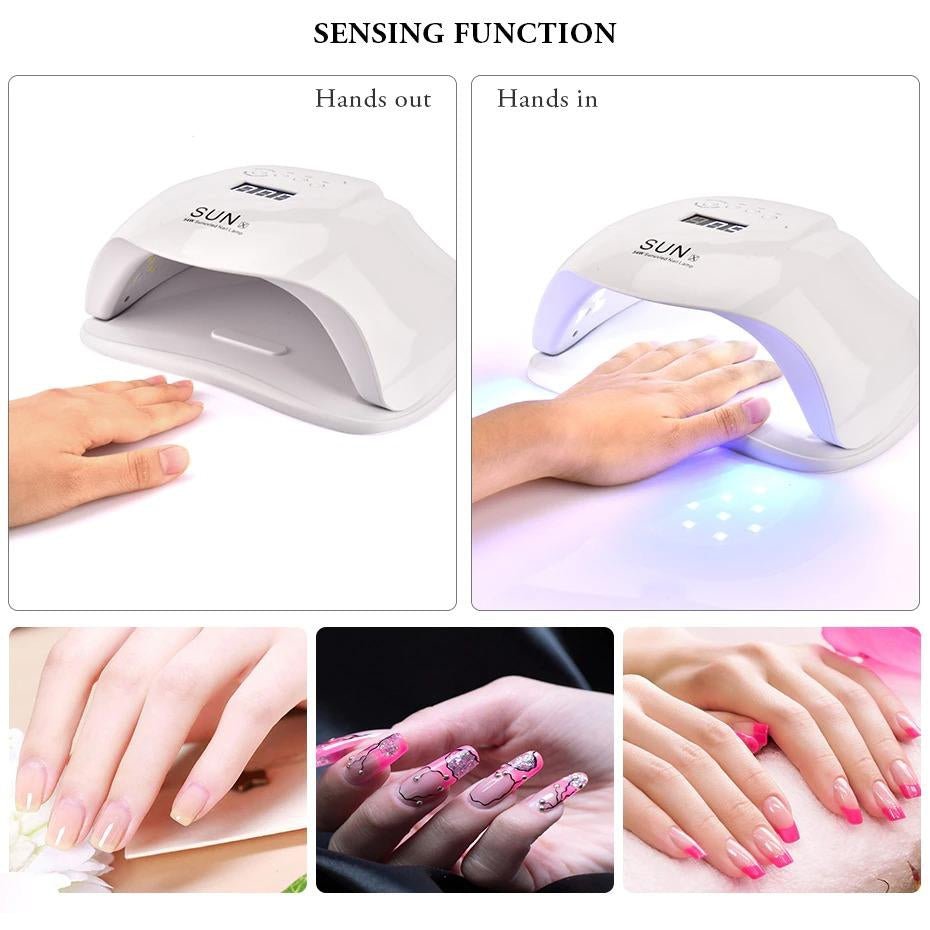 uv led лампа за маникюр Sun X 54W - Atron