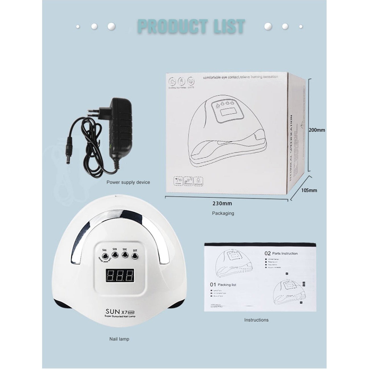 uv-led-lamp-nail - Atron