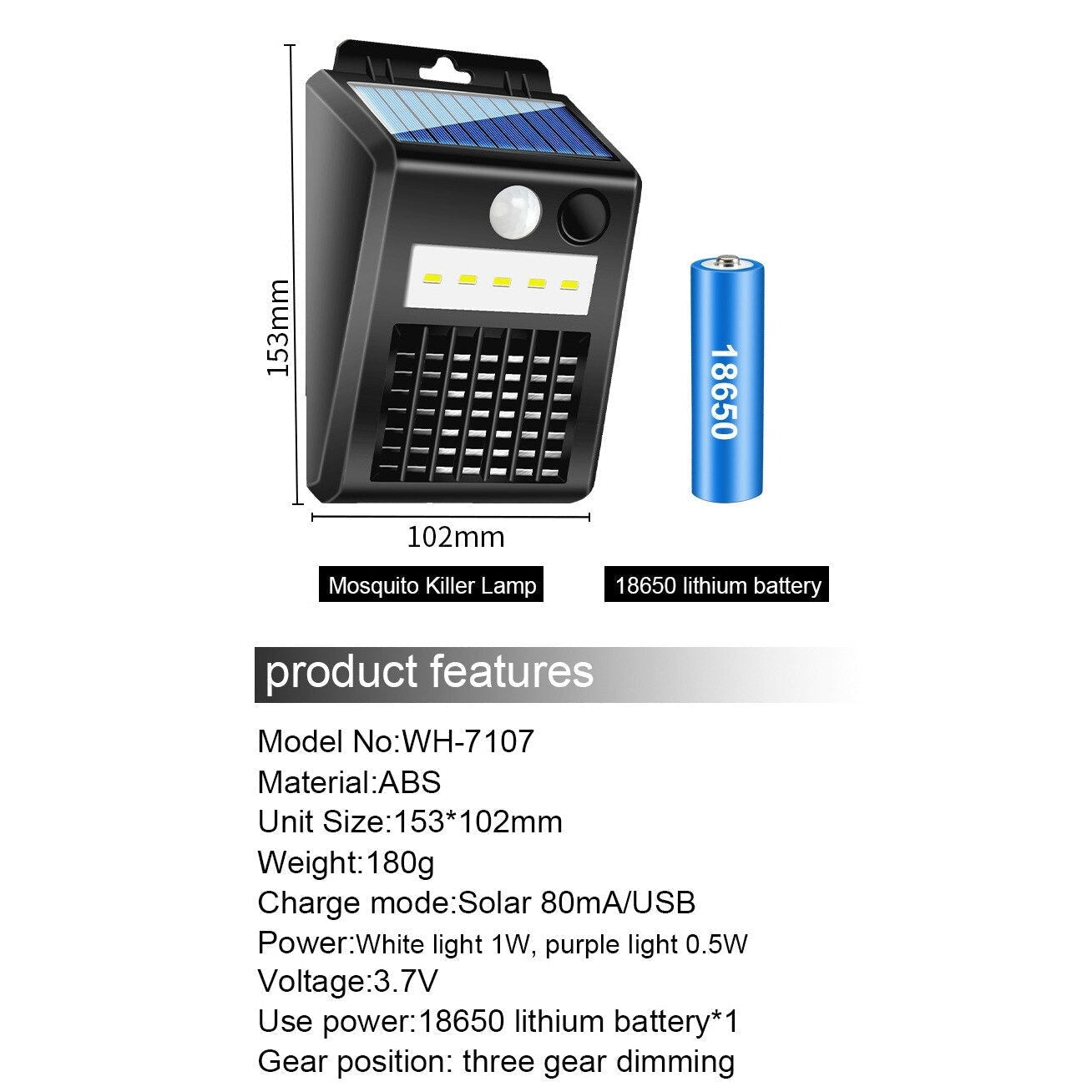 лампа против комари кауфланд - Atron