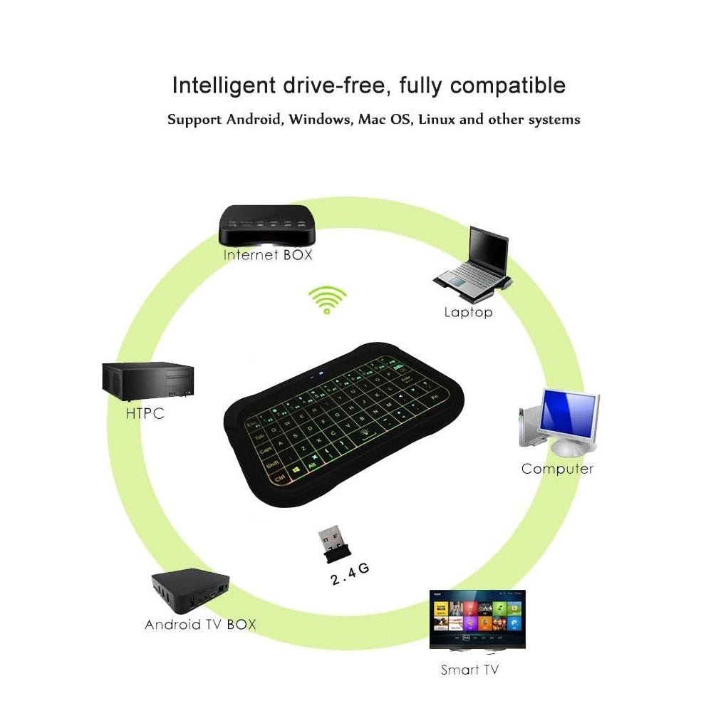 безжична клавиатура за телевизор samsung cena - Atron T18