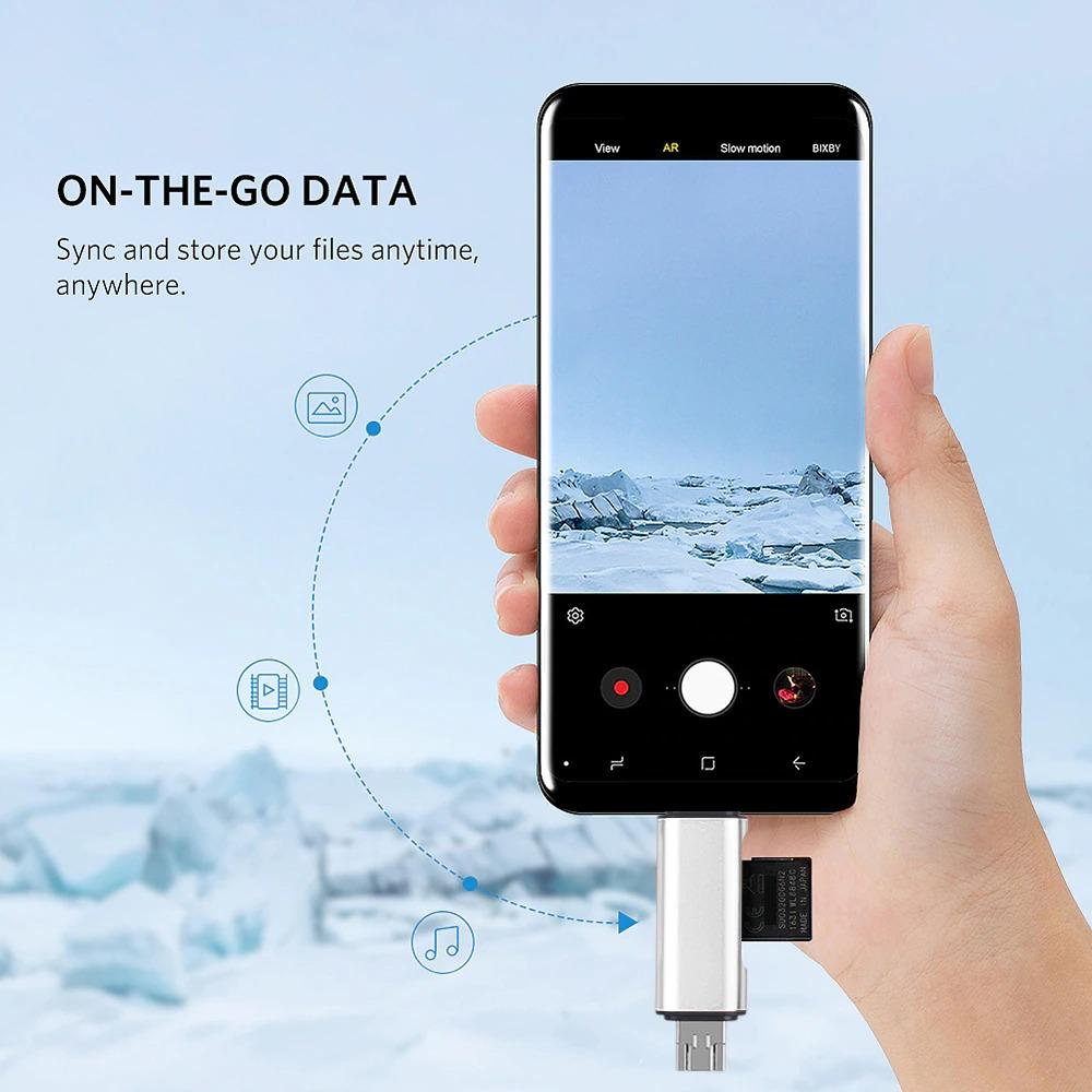 usb четец на микро sd карти - Atron