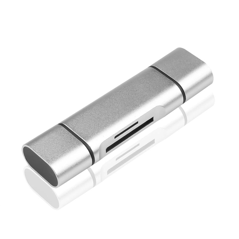 OTG четец на карти памет, USB и Micro USB