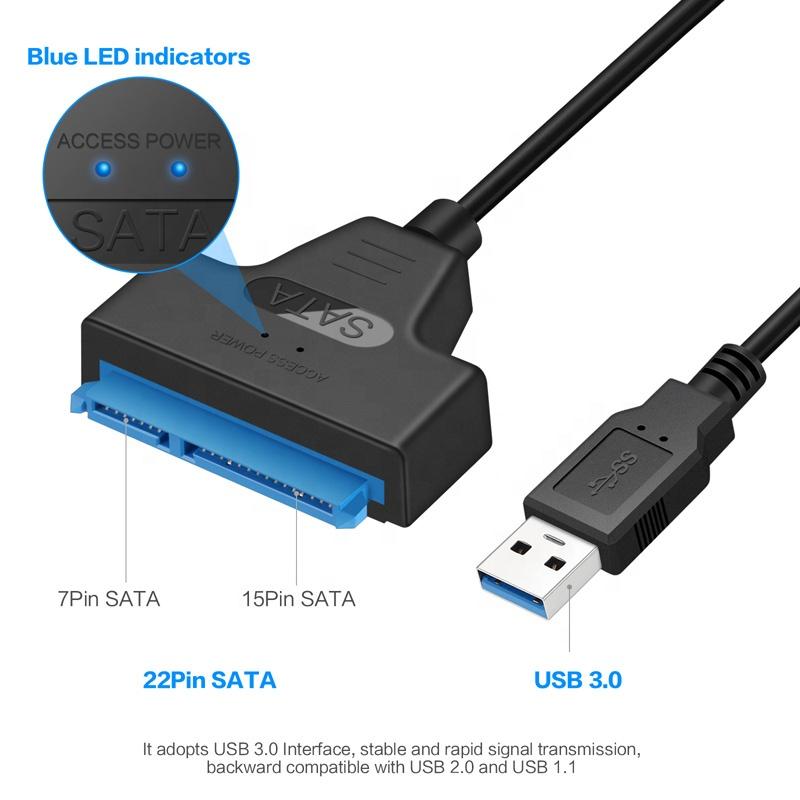 Usb 3.0 кабел за връзка към hdd - Atron