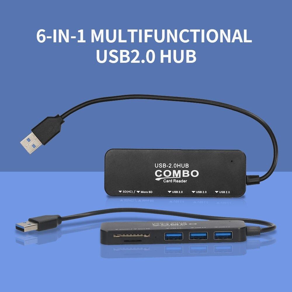 usb hub с четец на sd Карти - Atron
