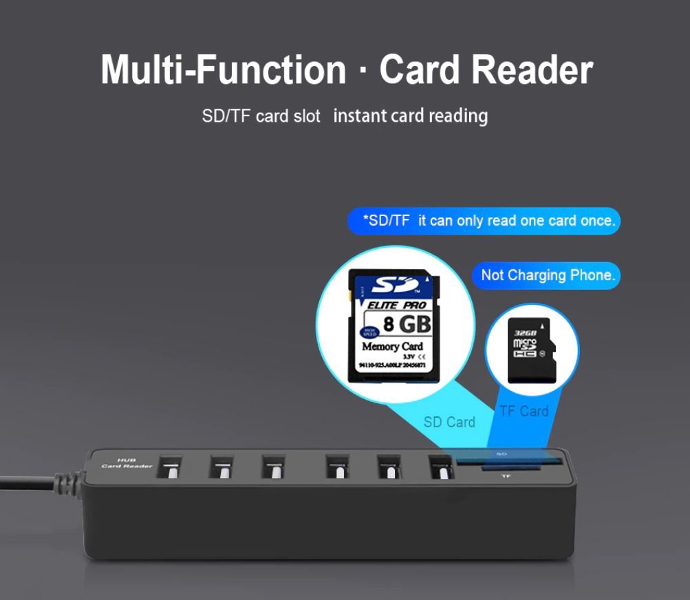 usb хъб - Atron 6H