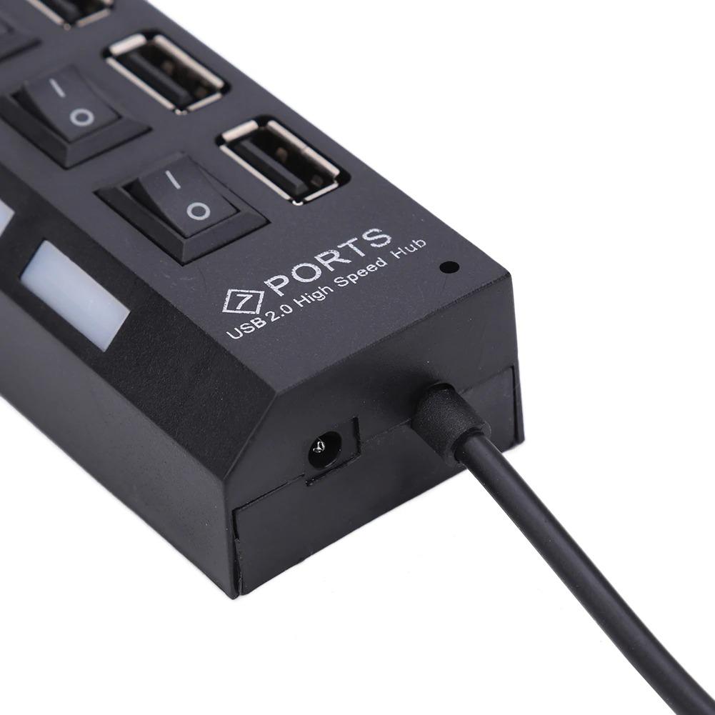 7 порта USB хъб - Atron