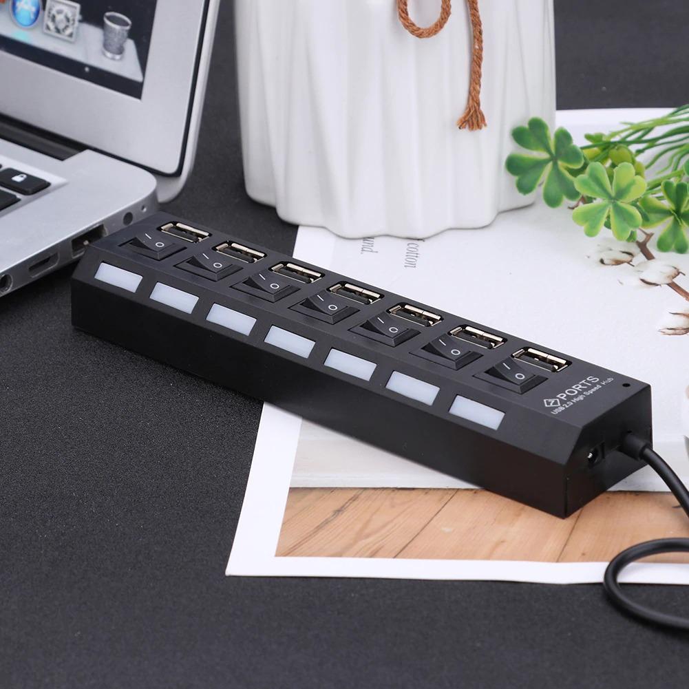 7 портов USB хъб - Atron