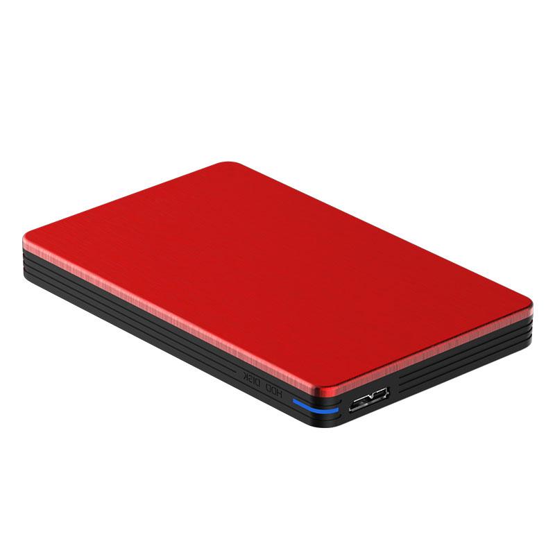 Carcasă pentru hard disk extern - 2,5 inchi, USB 3.0/SATA, Atron BS-H6 - Culoare albastră