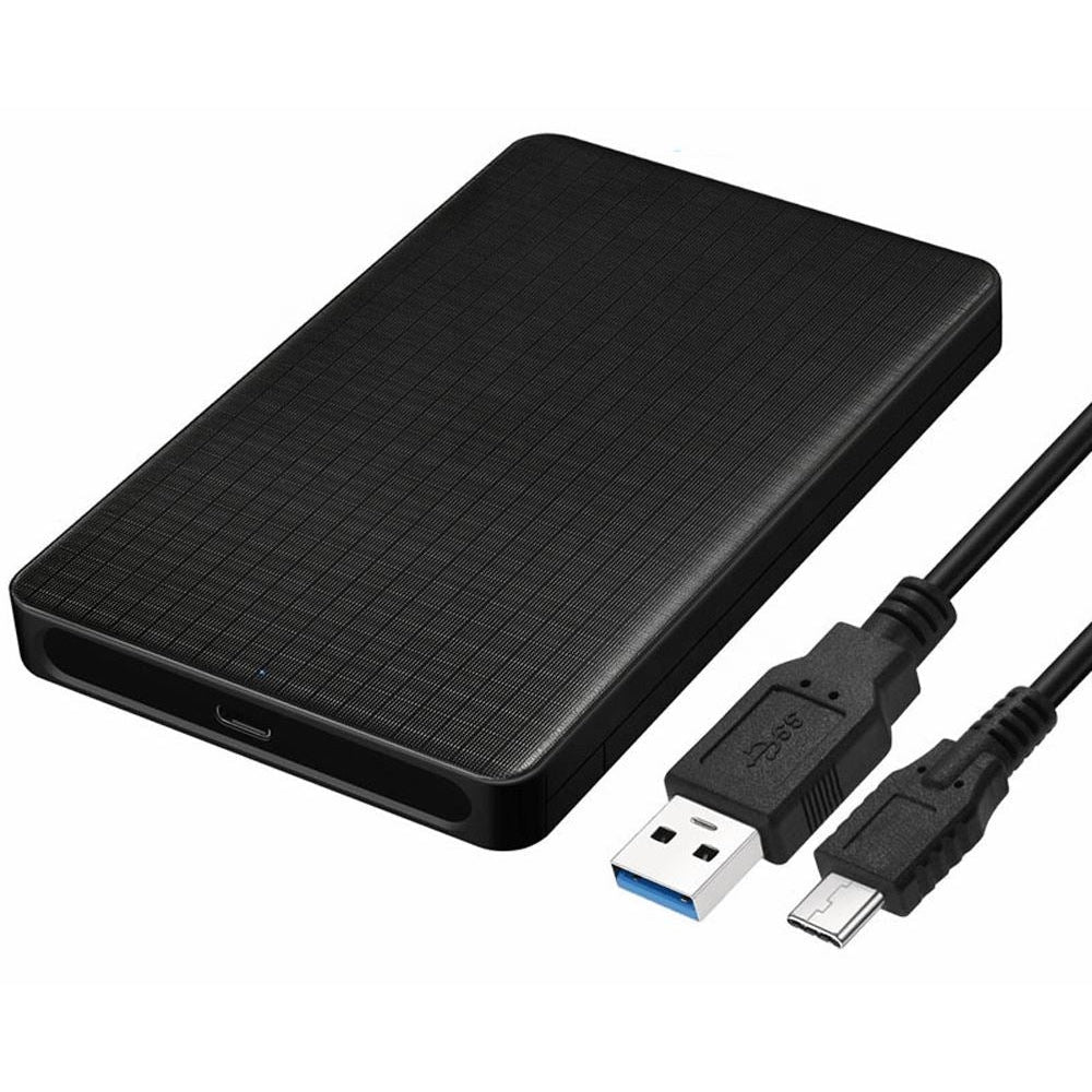 Външна кутия за хард диск/SSD, протектор за твърд диск 2.5 инча, USB 3.1 към SATA, HDD/SSD Case - Atron