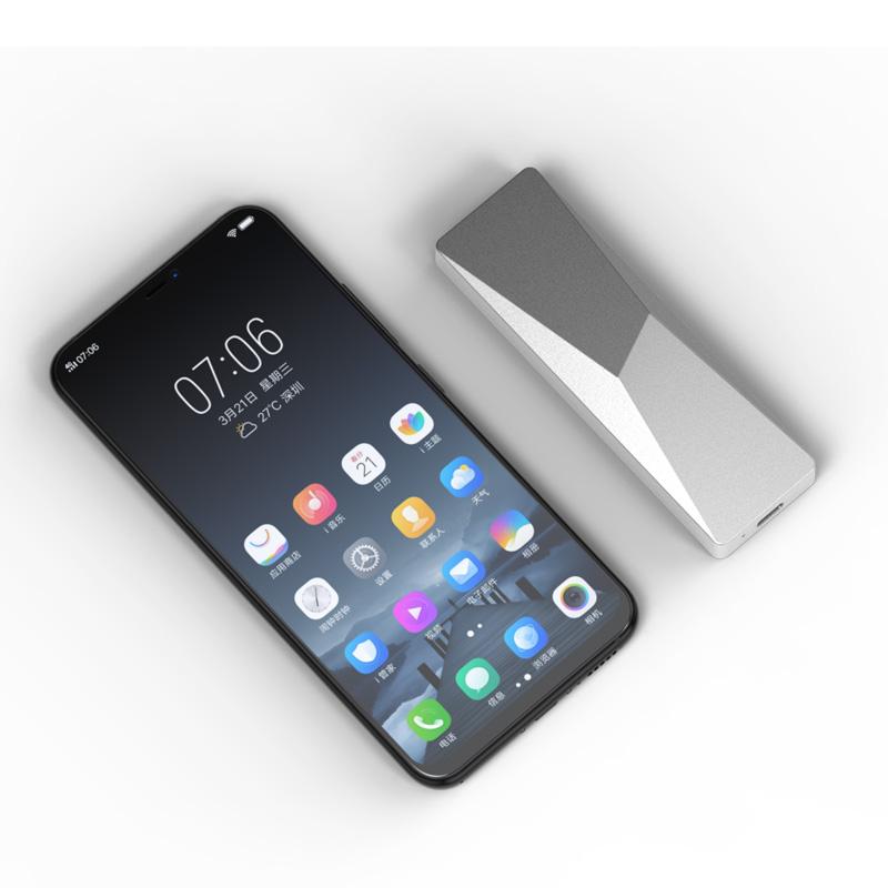 Външна кутия за M.2 диск/SSD USB3.1 Type C to M.2 NVMe PCIE, Алуминиева, Atron PC280A - Atron